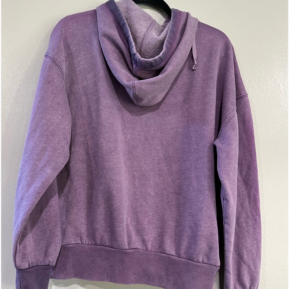 Women’s Combo Set Oversized Hoodie Sweatshirt and Short.    Size S.      Purple - Picture 7 of 14